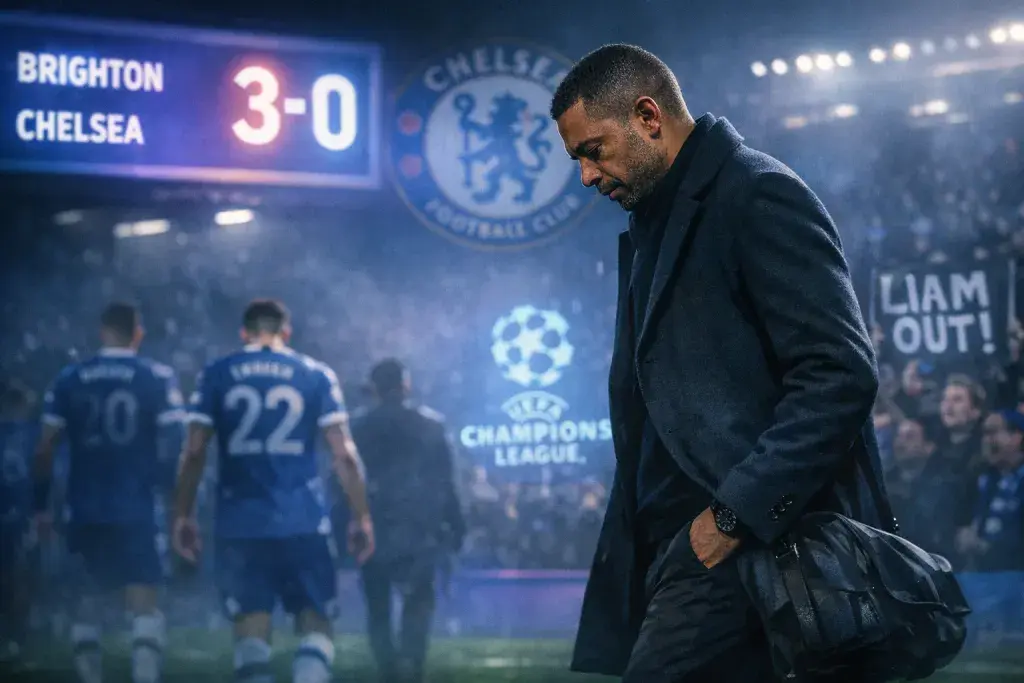 Chelsea Sacks Liam Rosenior After Five Straight Losses End Champions League Hopes
